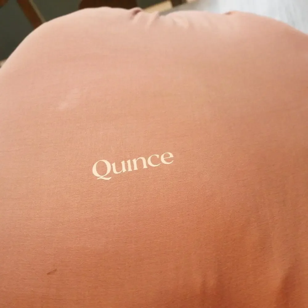 NEW Quince Organic Cotton Gauze Dream Quilt + Shams  FIG FULL QUEEN